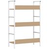 vidaXL Biblioth&egrave;que &agrave; 3 niveaux ch&ecirc;ne 60x27,6x90,5cm bois d'ing&eacute;nierie