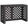 vidaXL Housse de climatiseur Noir 90 x 40 x 60 cm Acier
