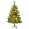 vidaXL Sapin de No&euml;l artificiel articul&eacute; 150 LED 120 cm