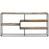 vidaXL Buffet 150x30x75 cm Bois de r&eacute;cup&eacute;ration massif