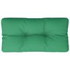 vidaXL Coussin de palette vert 70x40x12 cm tissu