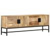 vidaXL Meuble TV 140x30x50 cm Bois massif de manguier