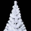 vidaXL Arbre de No&euml;l artificiel pr&eacute;-&eacute;clair&eacute;/support 180cm 620 branches