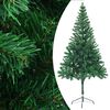 vidaXL Arbre de No&euml;l artificiel pr&eacute;-&eacute;clair&eacute;/support 180cm 564 branches
