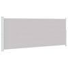 vidaXL Auvent lat&eacute;ral r&eacute;tractable de patio 200x500 cm Gris