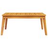 vidaXL Salon de jardin 3 pcs avec coussins bois massif d'acacia