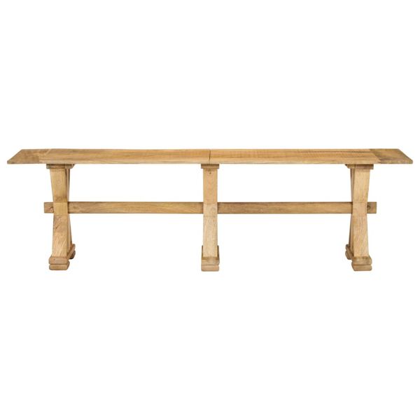 vidaXL Banc 160x35x45 cm bois massif de manguier