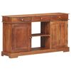 vidaXL Buffet 135x35x75 cm Bois d'acacia solide