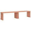 vidaXL Banc de jardin extensible 212,5x40,5x45 cm bois massif douglas