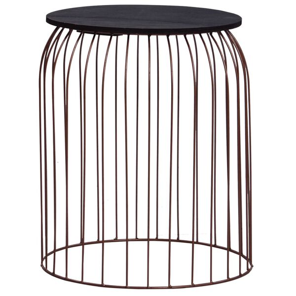 vidaXL Table basse 3 pcs Cuivre