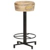 vidaXL Tabourets de bar lot de 2 66 cm bois de manguier massif