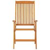 vidaXL Chaises de jardin pliables lot de 2 Bois d'eucalyptus massif