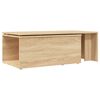 vidaXL Table basse Chêne sonoma 150x50x35 cm Bois d’ingénierie