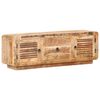 vidaXL Meuble TV 120x30x40 cm Bois de manguier brut