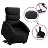 vidaXL Fauteuil inclinable électrique noir similicuir