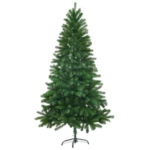 vidaXL Arbre de No&euml;l artificiel aiguilles r&eacute;alistes 150 cm vert