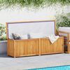 vidaXL Boîte de jardin 175x50x55 cm Bois massif de teck