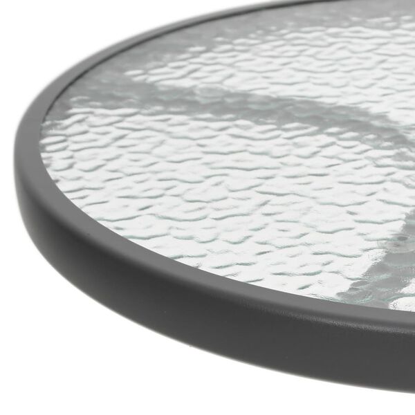 vidaXL Table de jardin Ø50x71 cm Acier Anthracite