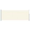 vidaXL Auvent lat&eacute;ral r&eacute;tractable de patio 180x500 cm Cr&egrave;me