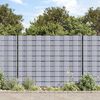 vidaXL &Eacute;cran d'intimit&eacute; de jardin PVC 70 x 0,19 m Gris clair