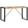 vidaXL Table à manger 140x70x75 cm Bois de manguier massif