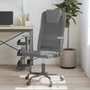 vidaXL Chaise de bureau réglable en hauteur gris