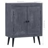 vidaXL Buffet Bois solide de manguier 60x30x76 cm