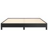 vidaXL Cadre de lit sans matelas noir California similicuir