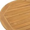 vidaXL Ensemble à manger de jardin 5 pcs Bois de teck massif