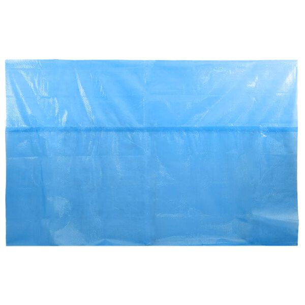 vidaXL Couverture de piscine rectangulaire 1200x600 cm PE Bleu