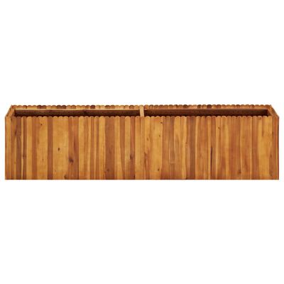 vidaXL Lit surélevé de jardin 200x30x50 cm Bois massif d'acacia