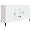 vidaXL Buffet blanc 100x36x60 cm bois d'ing&eacute;nierie