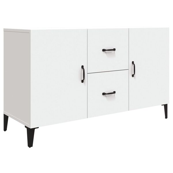 vidaXL Buffet blanc 100x36x60 cm bois d'ing&eacute;nierie