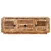 vidaXL Meuble TV 120x30x40 cm Bois de manguier brut