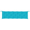vidaXL Coussin de banc de jardin turquoise 180x50x7 cm tissu oxford