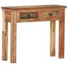 vidaXL Table console 90,5x30x75 cm Bois d'acacia et de récupération