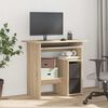 vidaXL Bureau Ch&ecirc;ne sonoma 80x45x74 cm Bois d&rsquo;ing&eacute;nierie