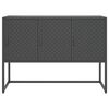 vidaXL Buffet Anthracite 105x35x75 cm Acier