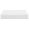 vidaXL &Eacute;tag&egrave;res murales flottantes 4 pcs blanc 23x23,5x3,8 cm MDF