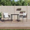 vidaXL Chaises de jardin et coussins lot de 2 marron 54x61x83 cm rotin