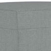 vidaXL Repose-pied Gris clair 60x50x41 cm Tissu