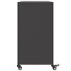 vidaXL Buffet noir 100,5x39x72 cm acier