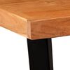 vidaXL Table de bar Bois massif d'acacia 60x60x107 cm