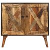 vidaXL Buffet Bois de manguier massif 85x30x75 cm