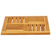 vidaXL Dessus de table 50x50x2 cm carr&eacute; bois massif d'acacia