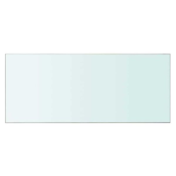 vidaXL Panneau pour &eacute;tag&egrave;re Verre transparent 70 x 30 cm