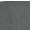 vidaXL Ensemble de canap&eacute;s 4 pcs avec coussins Gris fonc&eacute; Tissu