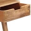vidaXL Coiffeuse 112x45x76 cm Bois de manguier solide