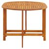 vidaXL Table de jardin 130x90x72 cm Bois d'acacia massif