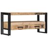 vidaXL Meuble TV 100x30x45 cm Bois de manguier massif